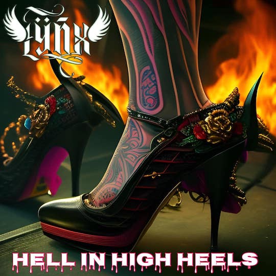 You are currently viewing LŸNX – Glam Rocker stellen `Hell In High Heels` Video vor