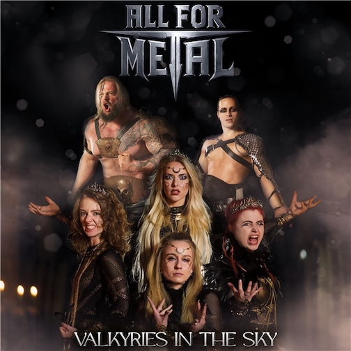 You are currently viewing ALL FOR METAL ft. Laura Guldemond & Tim Hansen – `Valkyries In The Sky` Premiere