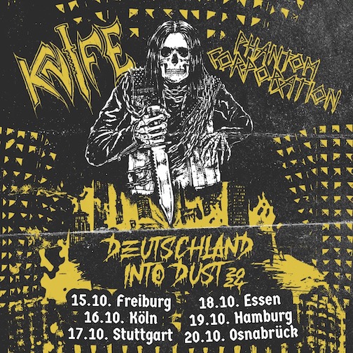 Read more about the article KNIFE  – `Deutschland Into Dust 2024` Tour im Herbst
