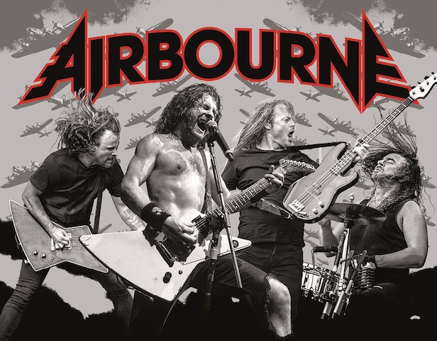 Mehr über den Artikel erfahren AIRBOURNE – European Tour für 2025 angekündigt