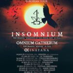 INSOMNIUM, OMNIUM GATHERUM, HINAYANA – „Beyond the Shadows of the Dying Sun“ Tour