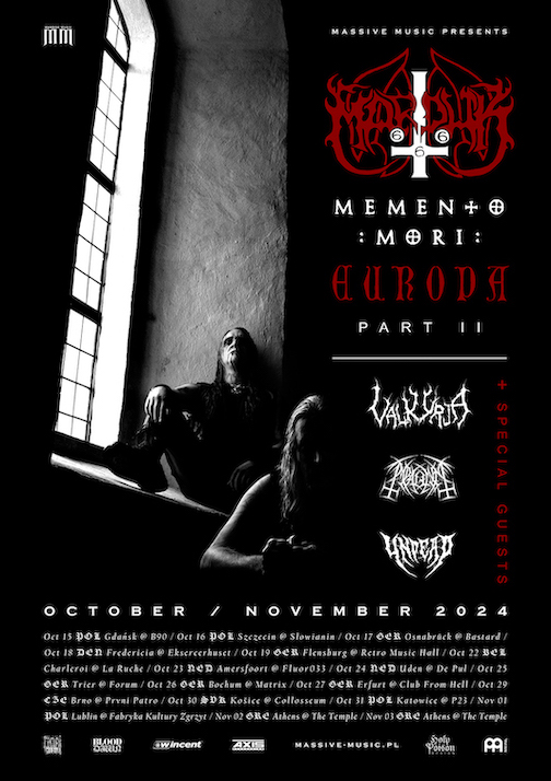 You are currently viewing MARDUK – Memento Mori Tour geht in die zweite Runde