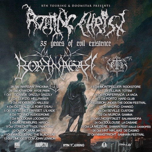 You are currently viewing ROTTING CHRIST – `35 Years` Tour mit BORKNAGAR & SETH angekündigt