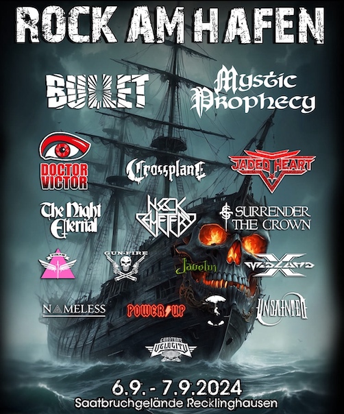 You are currently viewing Rock am Hafen – Benefiz Festival mit BULLET, MYSTIC PROPHECY, CROSSPLANE u.a