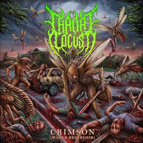 Mehr über den Artikel erfahren THROAT LOCUST – Grobe US Death Kelle mit `Crimson (Water Reservoir)` Single