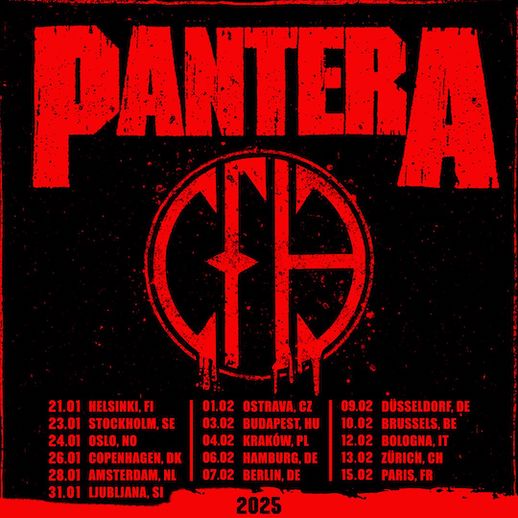 You are currently viewing PANTERA – European Tour für Anfang 2025 geplant