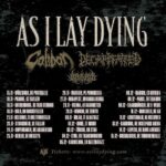AS I LAY DYING, CALIBAN, DECAPITATED, LEFT TO SUFFER  – Europa Tour 2024