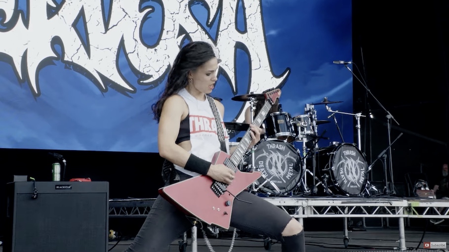 Read more about the article NERVOSA – `Jail Break` Live at Bloodstock Open Air 2024