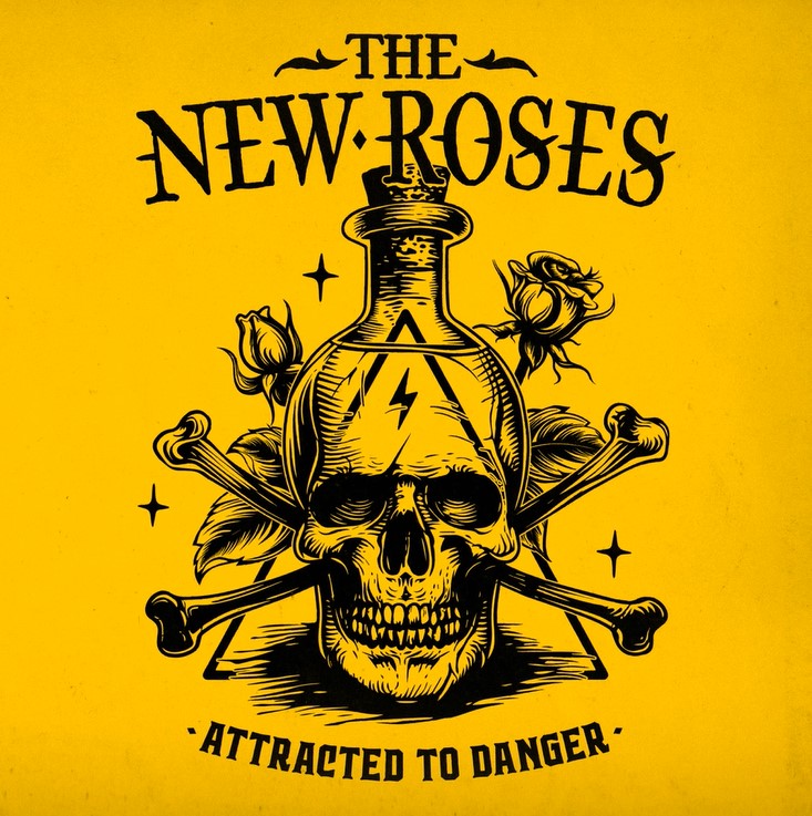 You are currently viewing THE NEW ROSES – `Attracted To Danger´ Titelsong vom kommenden Album