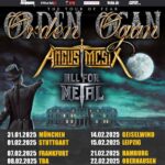 ORDEN OGAN, ANGUS McSIX,  ALL FOR METAL – The Tour of Fear 2025