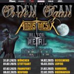 ORDEN OGAN, ANGUS McSIX,  ALL FOR METAL – The Tour of Fear 2025