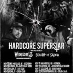 HARDCORE SUPERSTAR, WEDNESDAY 13, SOUTH OF SALEM auf Europa Tour 2024