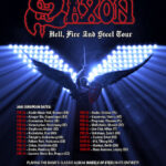 SAXON – “Hell, Fire & Steel“ Europa Tour für 2025 angekündigt