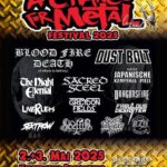 A CHANCE FOR METAL 2025 – Dust Bolt, Sacred Steel, The Night Eternal u.v.m.