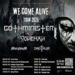 GOTHMINISTER – “We Come Alive” Tour 2025 (STONEMAN, MORPHIUM, DAME TU ALMA)