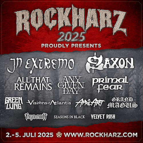 You are currently viewing ROCKHARZ – 12 neue Bands bestätigt: IN EXTREMO, SAXON, PRIMAL FEAR …