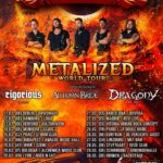 SERIOUS BLACK, DRAGONY, RIGORIOUS, AUTUMN BRIDE – „Metalized“ Tour 2025