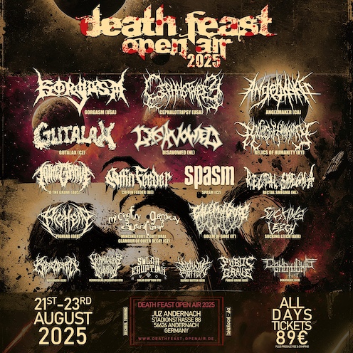 Du betrachtest gerade DEATHFEST OPEN AIR ANDERNACH gibt 20 Bands bekannt