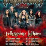 FROZEN CROWN – “War Hearts“ Tour 2025 LUTHARO, FELLOWSHIP