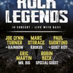 ROCK LEGENDS – `The Rock Explosion Tour` mit JOE LYNN TURNER, MARC STORACE, ERIC MARTIN u.a.