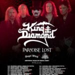 KING DIAMOND –  European Tour 2025 (PARADISE LOST, UNTO OTHERS, ANGEL WITCH)