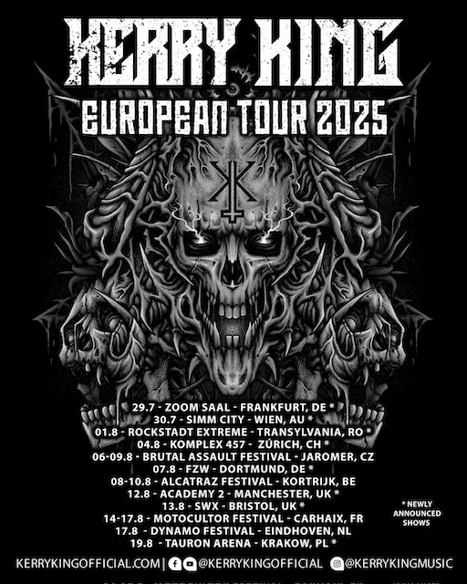 Du betrachtest gerade KERRY KING  – European Tour 2025 angekündigt