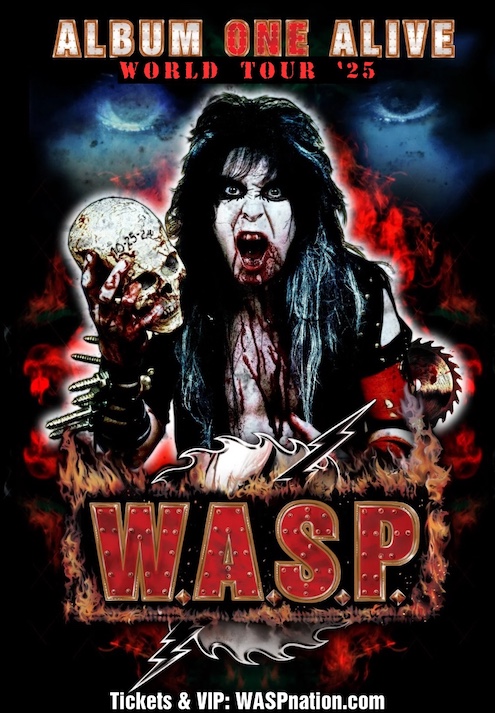 Mehr über den Artikel erfahren W.A.S.P. – Blacky kündigt  weitere`Album ONE Alive` Shows in Europa an