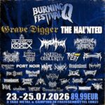 Burning Q Festival 2026 – Line-Up Update: GRAVE DIGGER, IMMOLATION, THE HAUNTED, KNIFE  …
