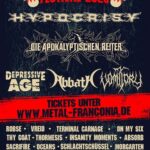 Metal Franconia Festival – Line Up für 2026 komplett: HYPOCRISY, DIE APOKALYPTISCHEN REITER, ABBATH …