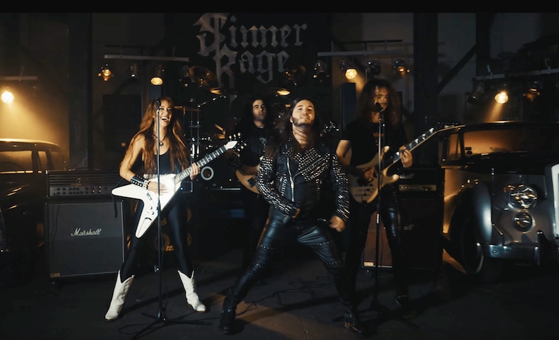 Mehr über den Artikel erfahren SINNER RAGE – 80er Metal Unit teilt `Fire’s On` Video