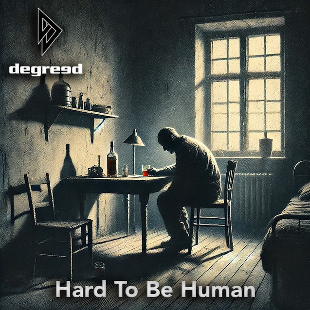 Mehr über den Artikel erfahren DEGREED – Meldodic Rocker veröffentlichen `Hard To Be Human´ Single