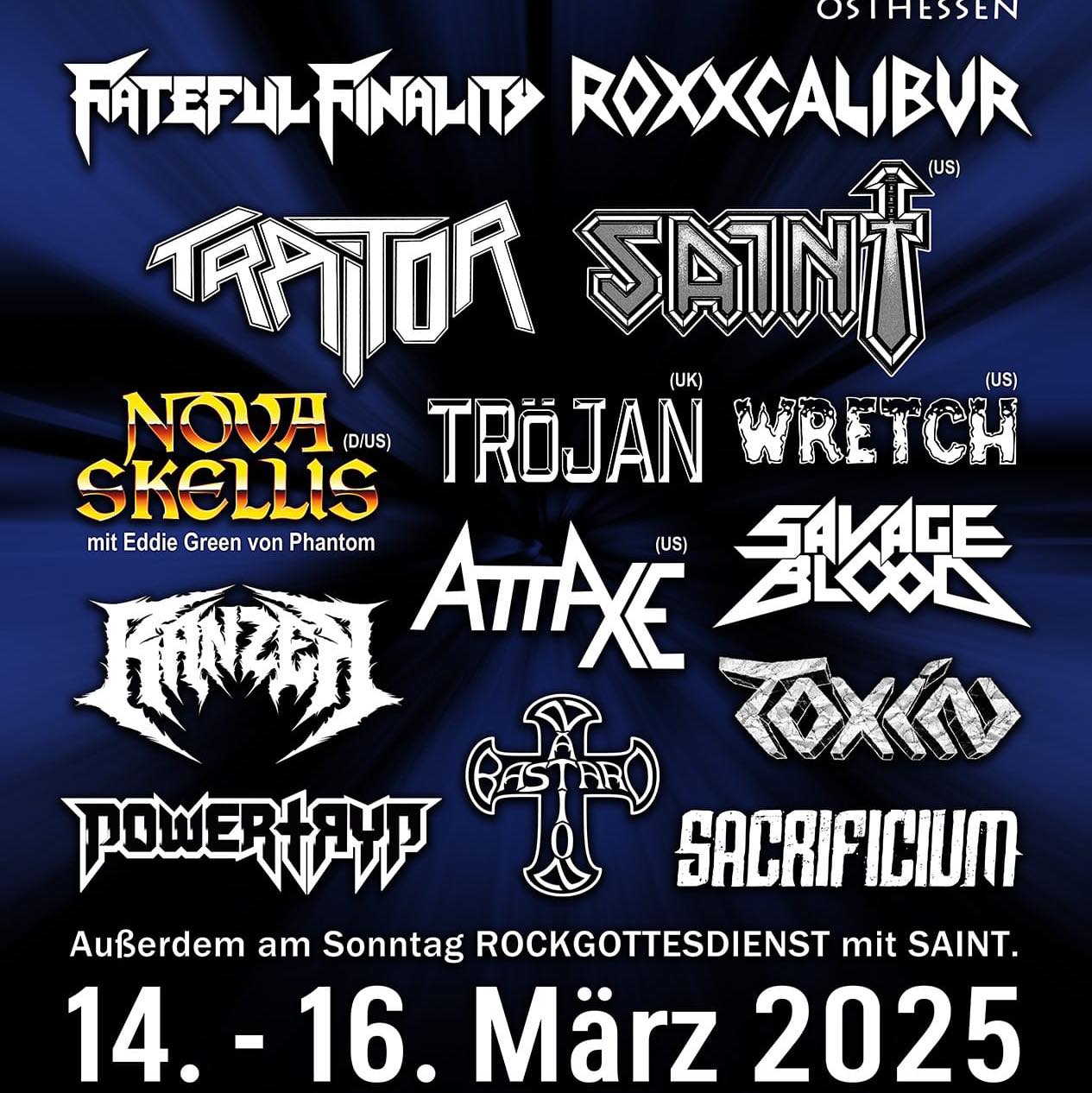 Mehr über den Artikel erfahren FULL METAL OSTHESSEN Festival – TRAITOR, SAVAGE BLOOD, TRÖJAN u.v.m.