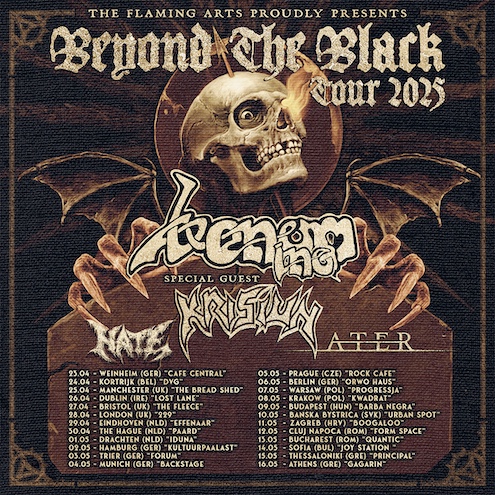 Mehr über den Artikel erfahren VENOM INC. – “Beyond The Black“ Tour mit KRISIUN, HATE & ATER