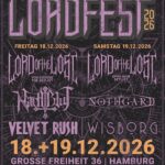 Lordfest 2026 – Zwei Tage mit LORD OF THE LOST, NACHTBLUT, NORTHGARD u.a.