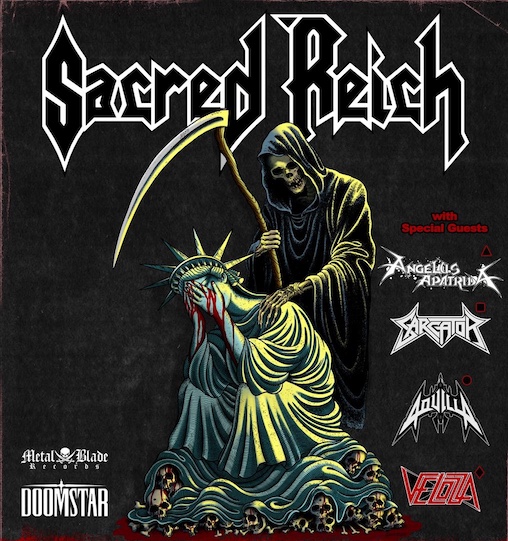 Mehr über den Artikel erfahren SACRED REICH – “No Truth, No Justice” Tour 2026 (mit Angelus Apatrida u.a.)