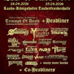 KEEP IT TRUE –  Neue Bands für 2026: TRIUMPH OF DEATH, SANCTUARY, TROUBLE …