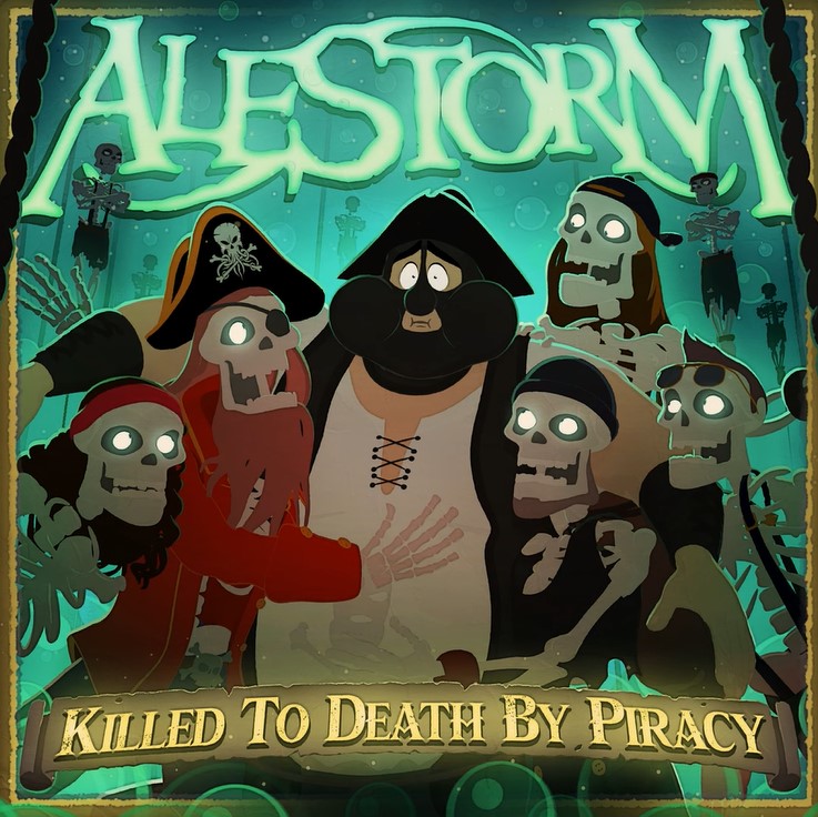 Du betrachtest gerade ALESTORM – `Killed to Death by Piracy´ Single enthüllt