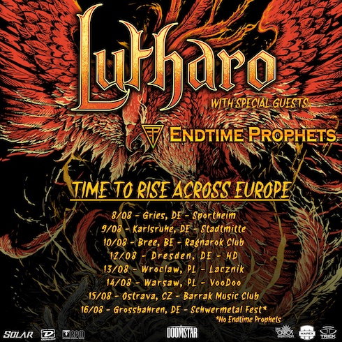 Du betrachtest gerade LUTHARO – Headline Tour im August (mit ENDTIME PROPHETS)