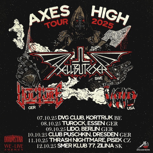 Du betrachtest gerade HELLBUTCHER, VULTURE, VOID – `Axes High` Tour im Herbst