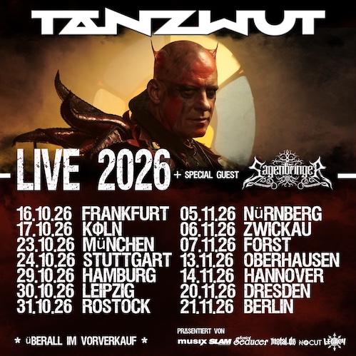 Du betrachtest gerade TANZWUT – Tourankündigung für 2026