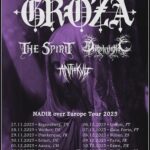 GROZA – “Nadir Over Europe“ Tour 2025 (THE SPIRIT , ANTE-INFERNO, ANTKVLT)