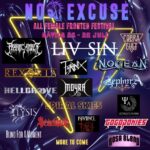 NO EXCUSE FESTIVAL mit CRUCIFIED BARBARA & NOCEAN u.a. in SÄTILA (Schweden)