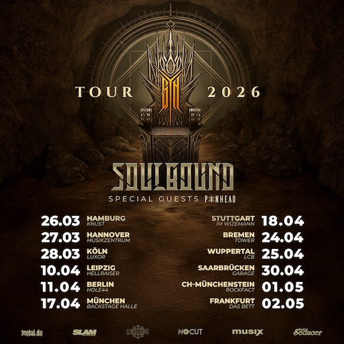 Du betrachtest gerade SOULBOUND – „sYn“ Headliner Tour in 2026