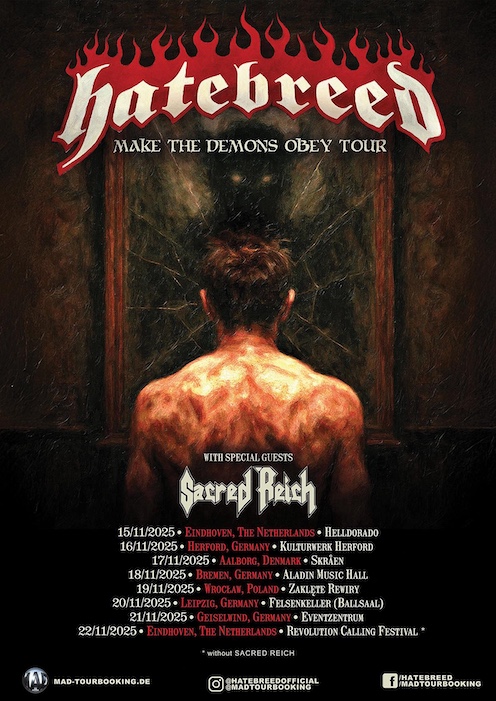 Du betrachtest gerade HATEBREED & SACRED REICH Tour im November