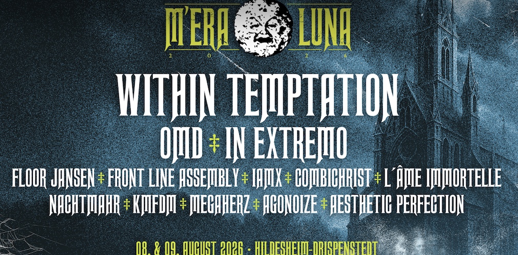 Du betrachtest gerade M`era Luna – Erste Bands für 2026: WITHIN TEMPTATION, OMD, FLOOR JANSEN …