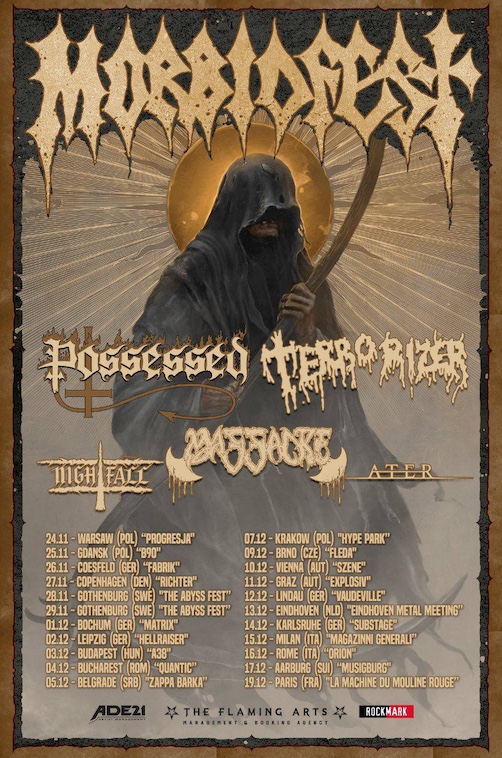Du betrachtest gerade Morbidfest kehrt zurück – Mit  POSSESSED , TERRORIZER, MASSACRE …