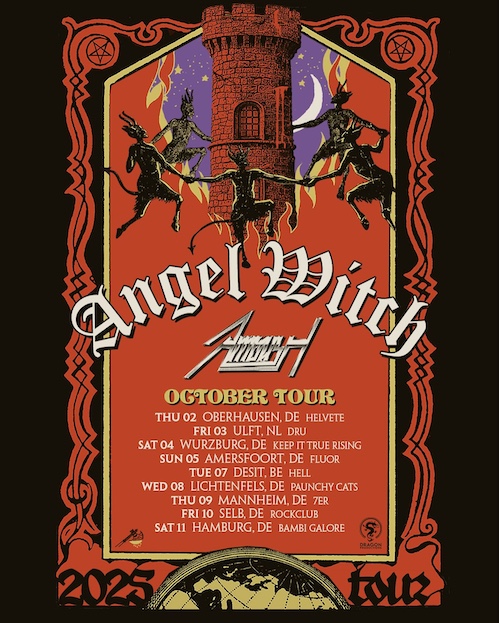 Du betrachtest gerade ANGEL WITCH & AMBUSH –  Live Dates im Oktober