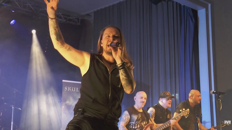 Du betrachtest gerade SKULL & CROSSBONES – `Time Thief` Video-Single der Power Metaller ist online