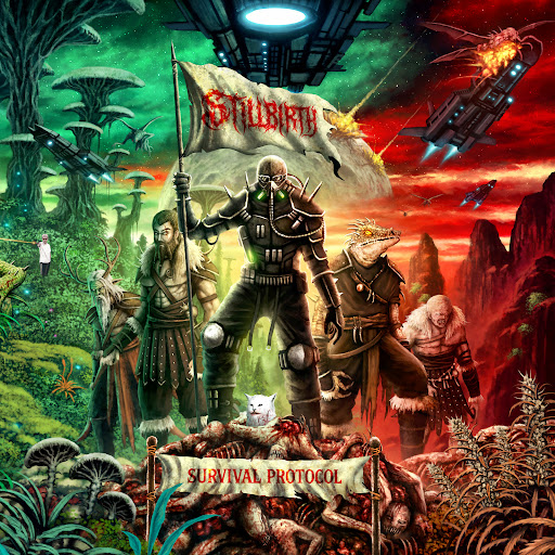 Du betrachtest gerade STILLBIRTH – Alle Tracks von „Survival Protocol“ sind online & `Trapped In Darkness` Video