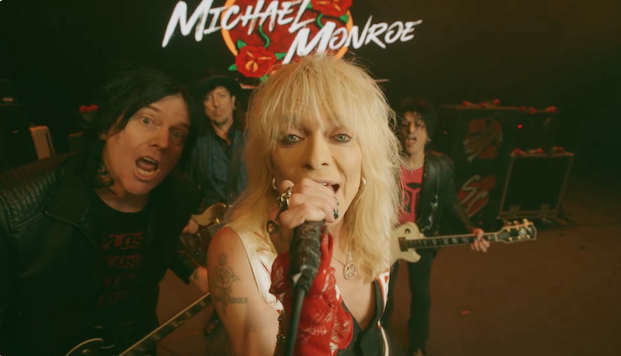 Du betrachtest gerade MICHAEL MONROE – Video zur neuen Single `Disconnected`